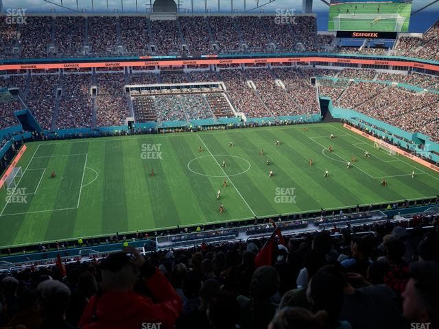 Hard Rock Stadium - Section 320 Seat View