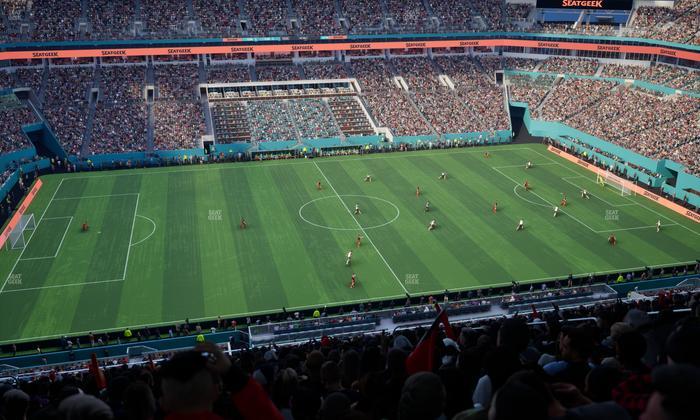 Hard Rock Stadium - Section 320 Seat View