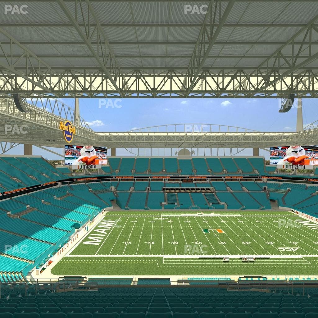 Hard Rock Stadium - Section 320 Seat View