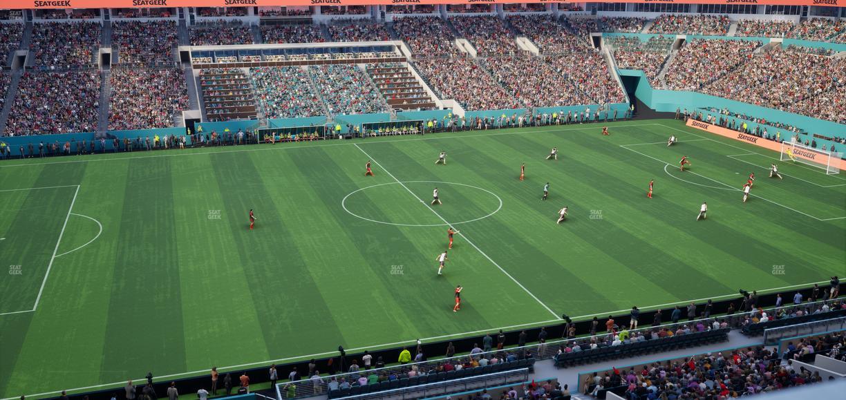 Hard Rock Stadium - Section 320 Seat View