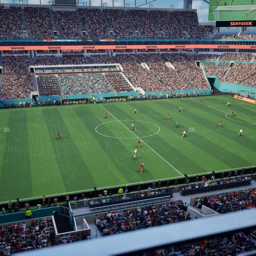 Hard Rock Stadium - Section 320 Seat View