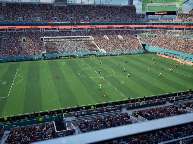 Hard Rock Stadium - Section 320 Seat View