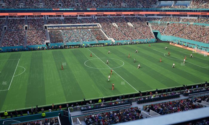 Hard Rock Stadium - Section 320 Seat View