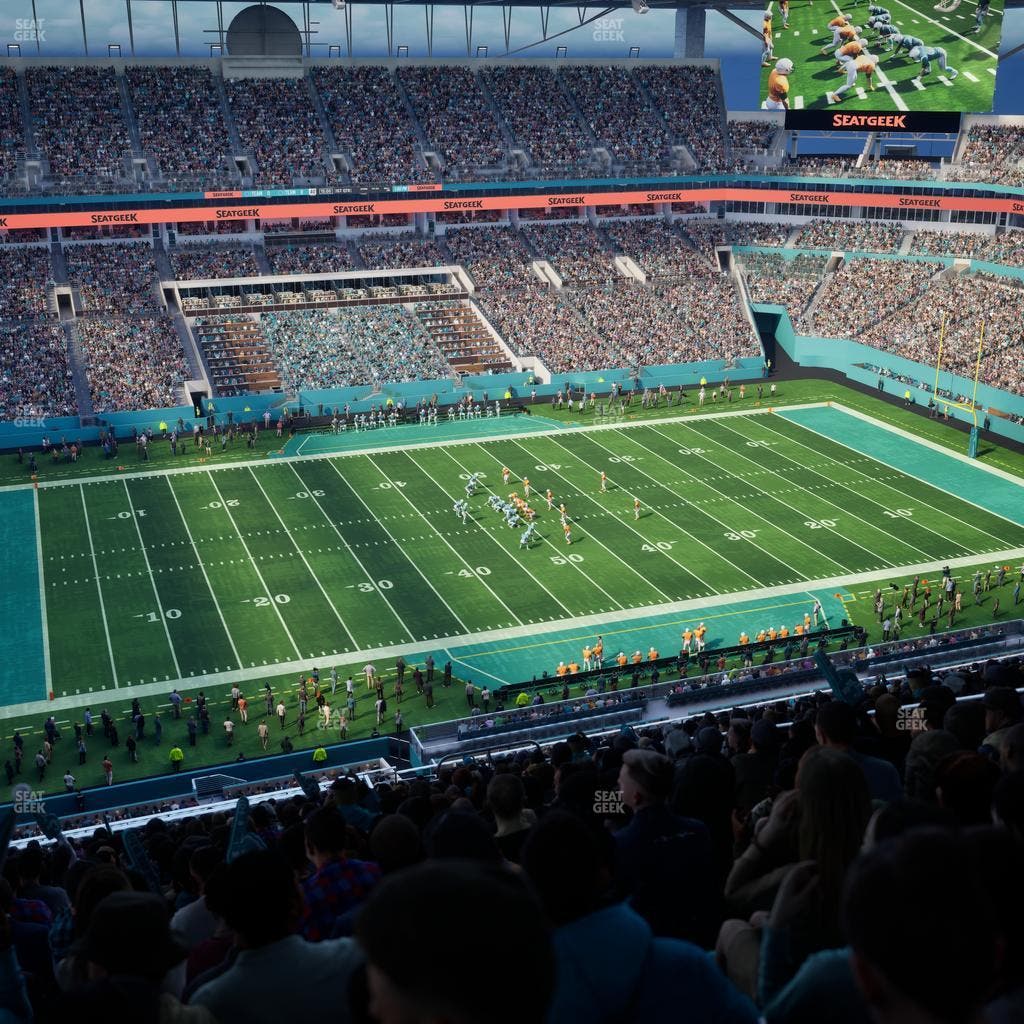 Hard Rock Stadium - Section 321 Seat View