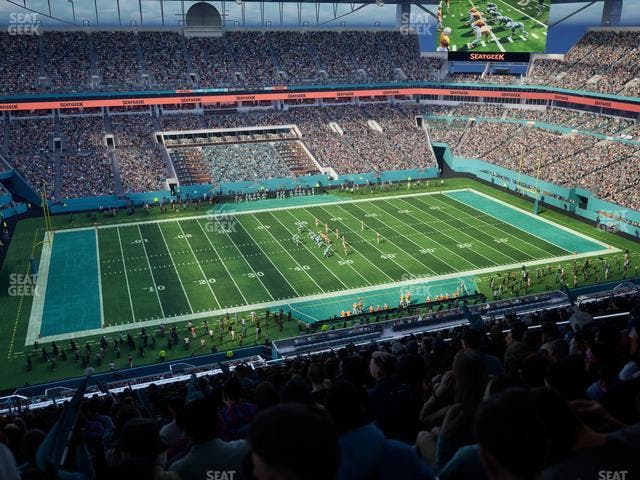 Hard Rock Stadium - Section 321 Seat View