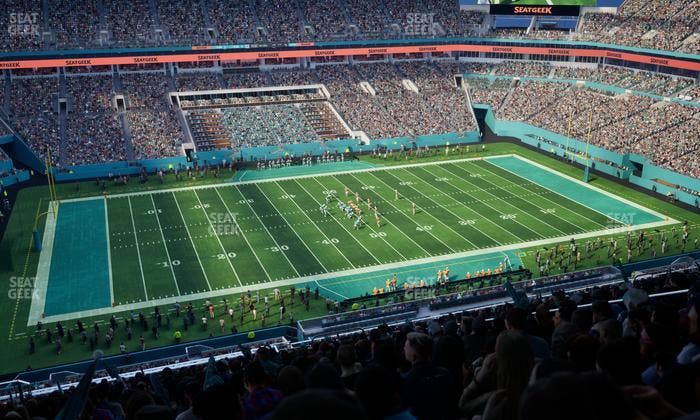 Hard Rock Stadium - Section 321 Seat View
