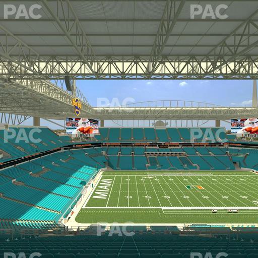 Hard Rock Stadium - Section 321 Seat View