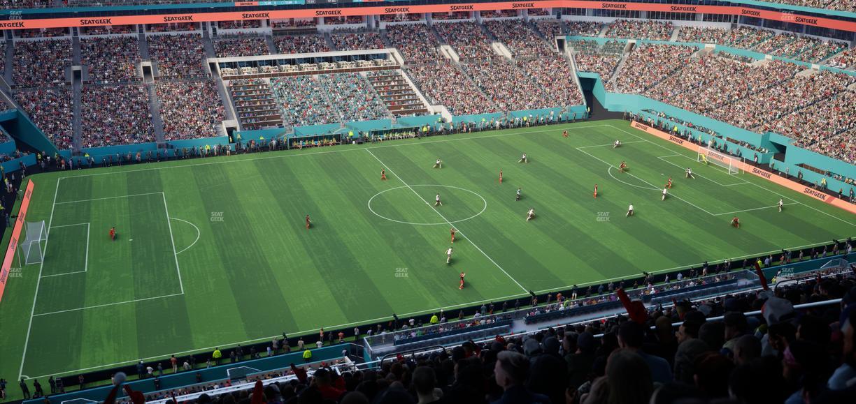 Hard Rock Stadium - Section 321 Seat View