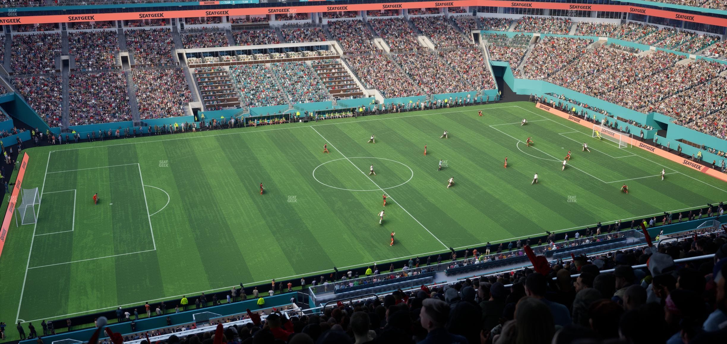 Hard Rock Stadium - Section 321 Seat View