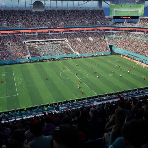 Hard Rock Stadium - Section 321 Seat View