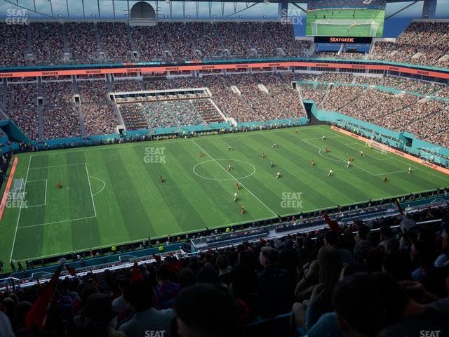 Hard Rock Stadium - Section 321 Seat View