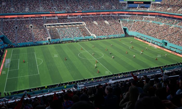 Hard Rock Stadium - Section 321 Seat View