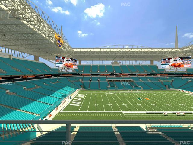 Hard Rock Stadium - Section 321 Seat View