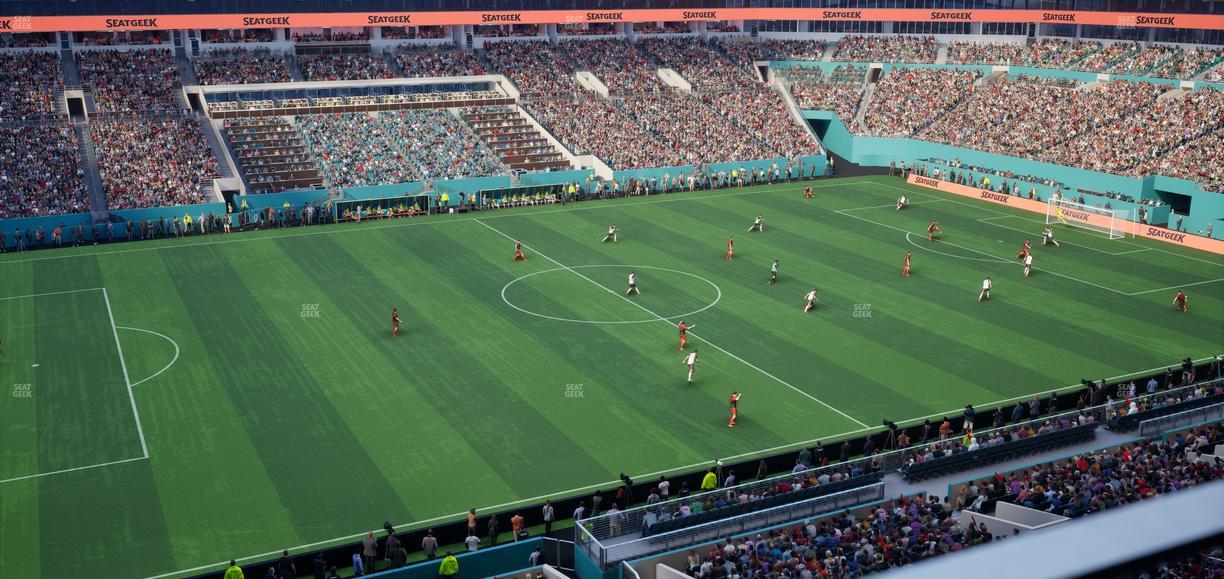 Hard Rock Stadium - Section 321 Seat View