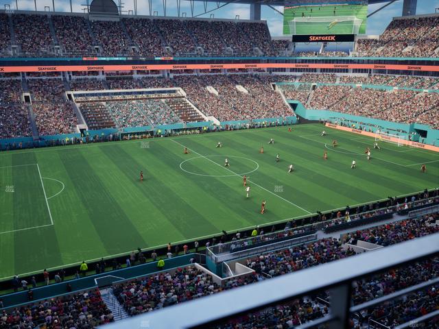 Hard Rock Stadium - Section 321 Seat View