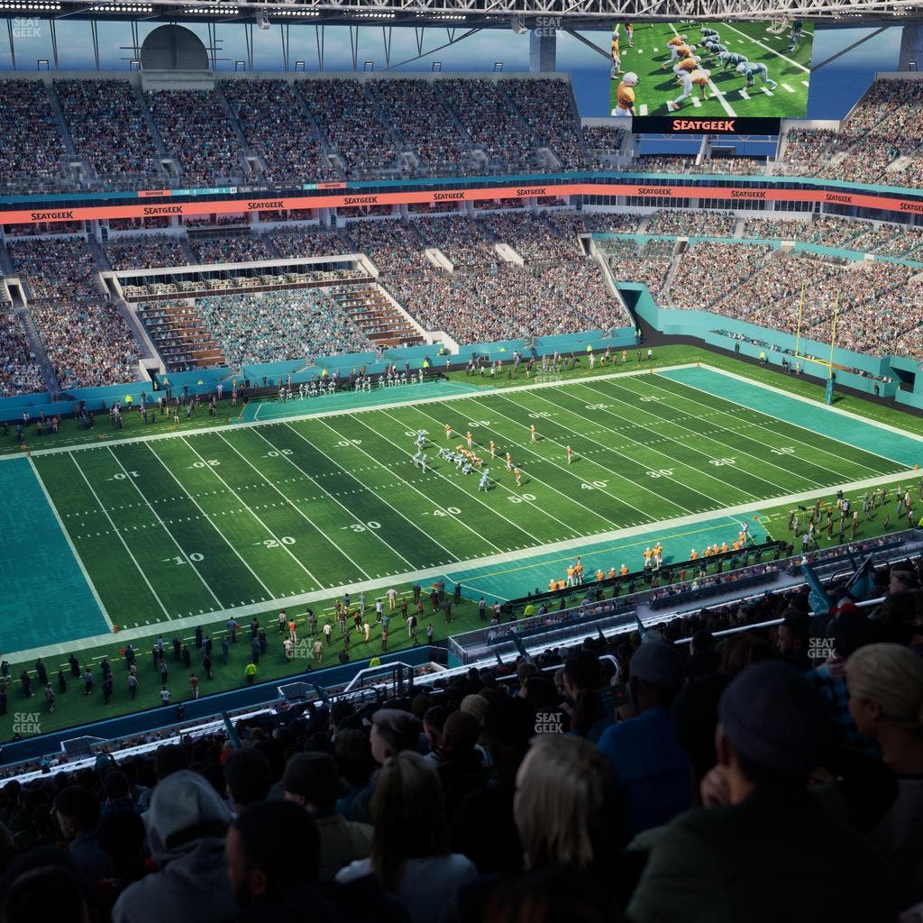 Hard Rock Stadium - Section 322 Seat View