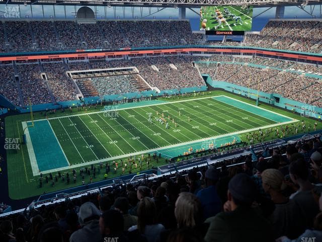 Hard Rock Stadium - Section 322 Seat View