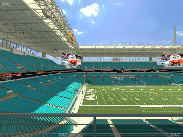 Hard Rock Stadium - Section 322 Seat View