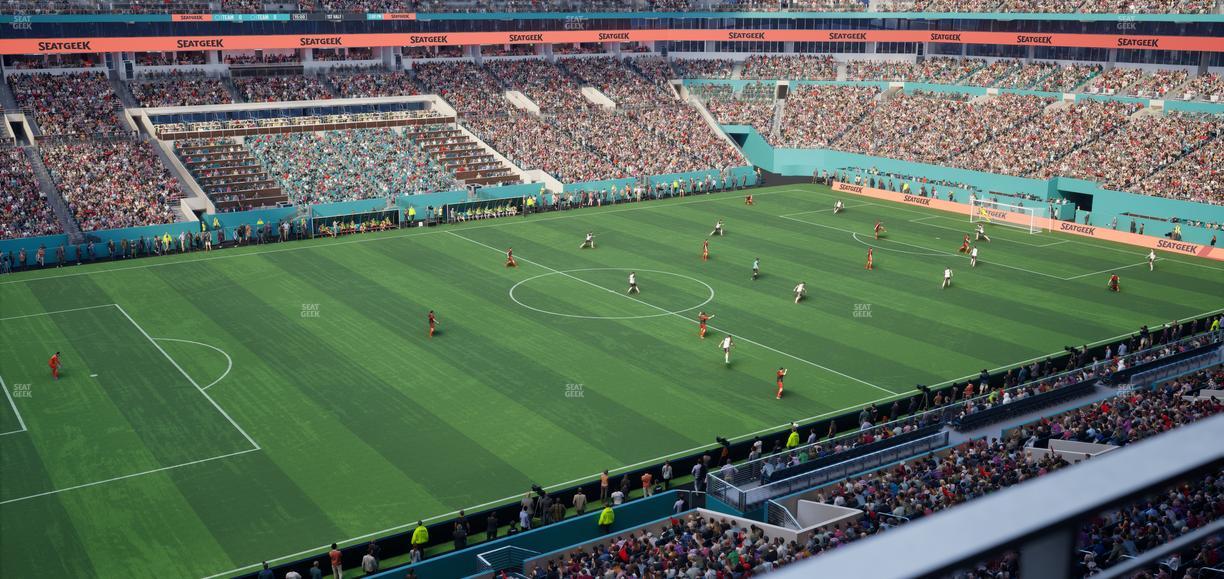 Hard Rock Stadium - Section 322 Seat View
