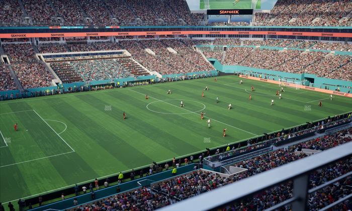 Hard Rock Stadium - Section 322 Seat View