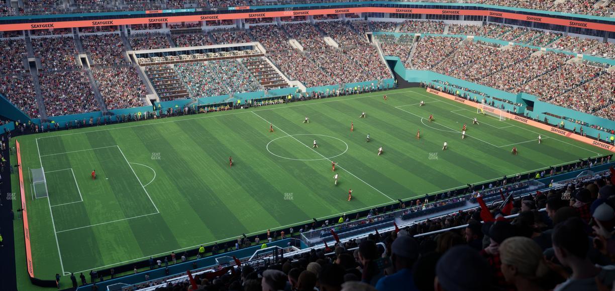 Hard Rock Stadium - Section 322 Seat View