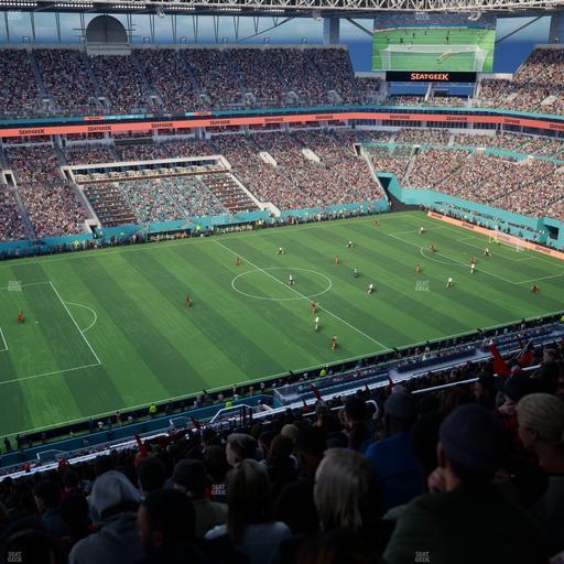 Hard Rock Stadium - Section 322 Seat View