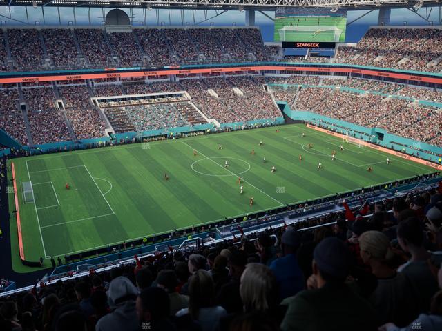 Hard Rock Stadium - Section 322 Seat View Hard Rock Stadium - Section 322 Seat View