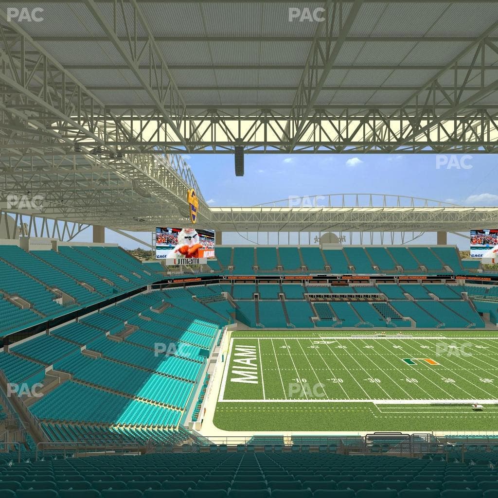 Hard Rock Stadium - Section 322 Seat View