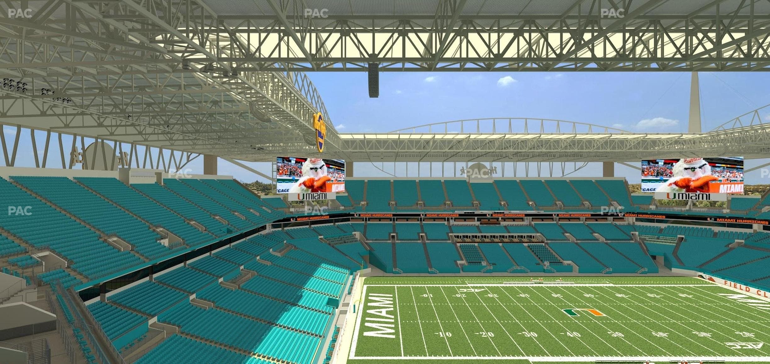 Hard Rock Stadium - Section 322 Seat View