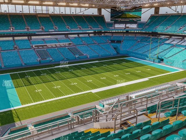 Hard Rock Stadium - Section 322 Seat View