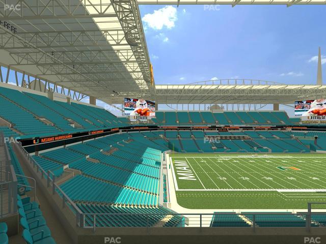 Hard Rock Stadium - Section 323 Seat View