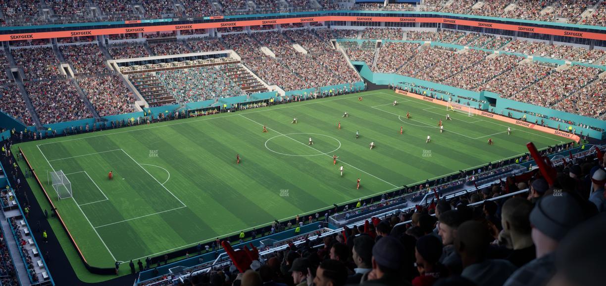 Hard Rock Stadium - Section 323 Seat View