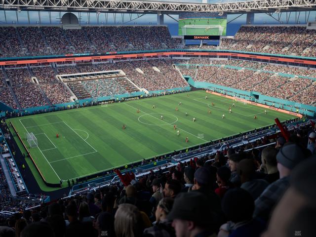 Hard Rock Stadium - Section 323 Seat View Hard Rock Stadium - Section 323 Seat View