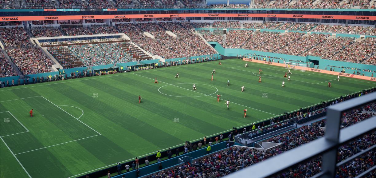 Hard Rock Stadium - Section 323 Seat View
