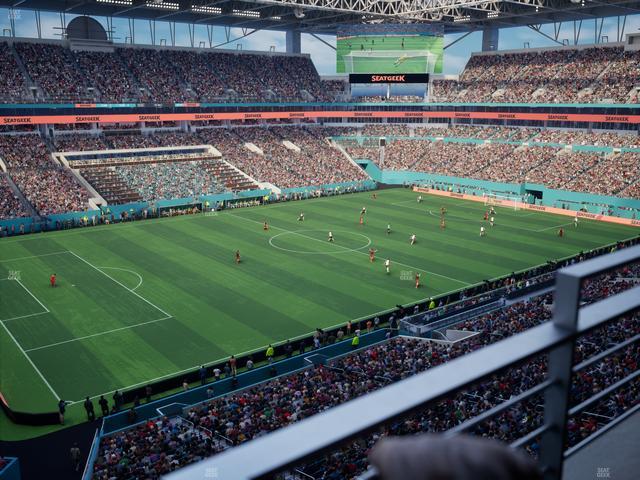 Hard Rock Stadium - Section 323 Seat View