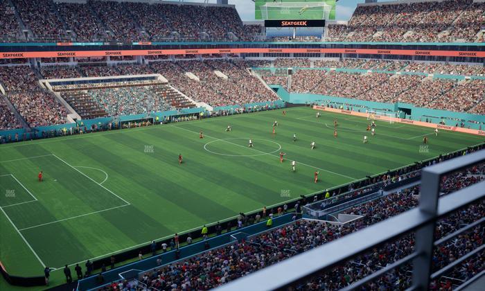 Hard Rock Stadium - Section 323 Seat View