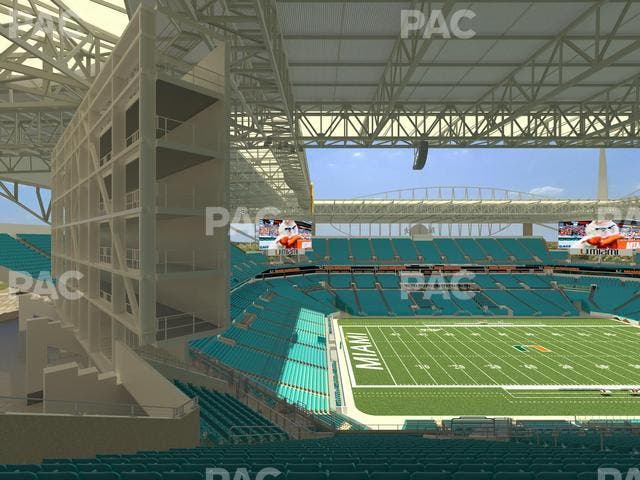 Hard Rock Stadium - Section 323 Seat View
