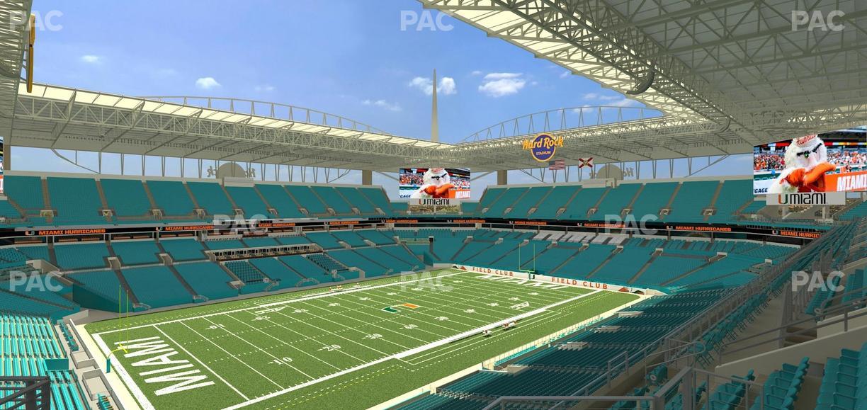 Hard Rock Stadium - Section 324 Seat View