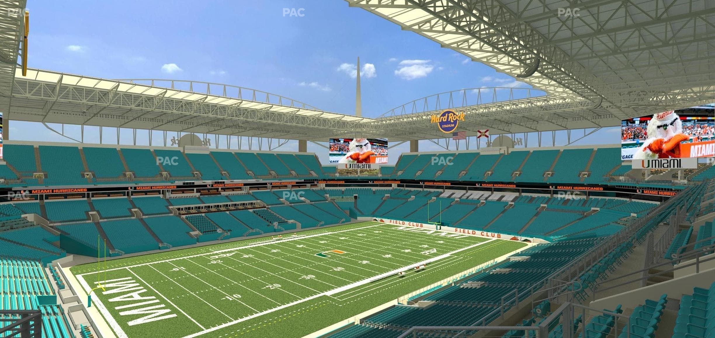 Hard Rock Stadium - Section 324 Seat View