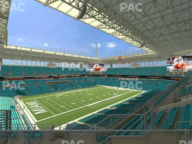Hard Rock Stadium - Section 324 Seat View