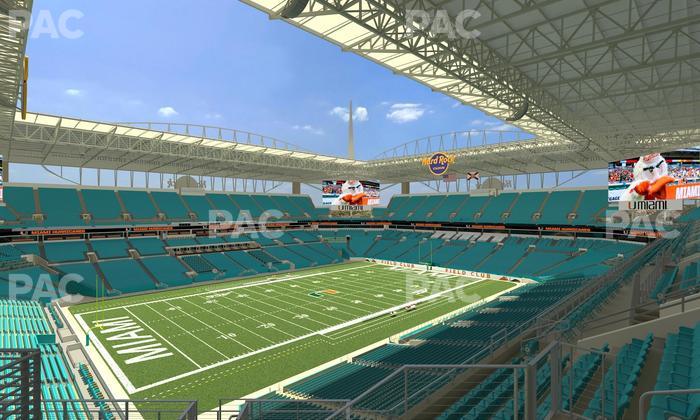 Hard Rock Stadium - Section 324 Seat View