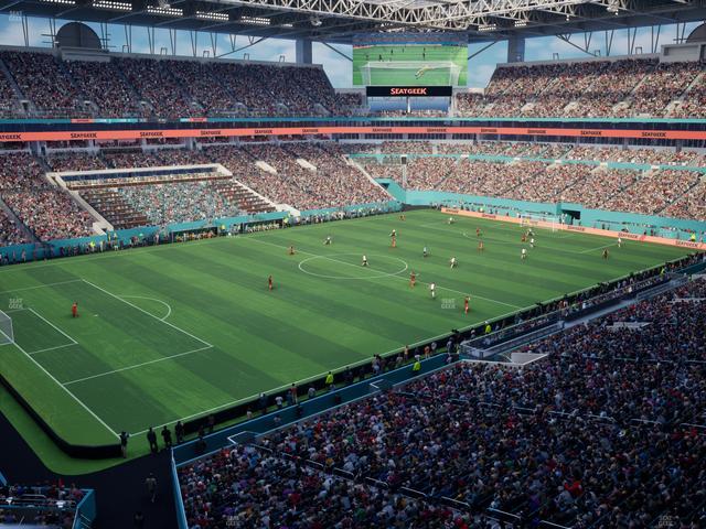 Hard Rock Stadium - Section 324 Seat View