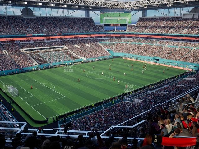 Hard Rock Stadium - Section 324 Seat View