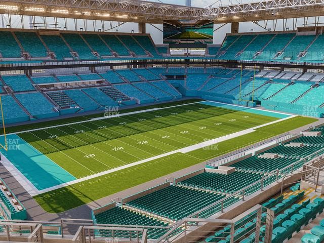 Hard Rock Stadium - Section 324 Seat View