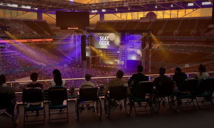 Hard Rock Stadium - Section 325 Corner Suite Seat View