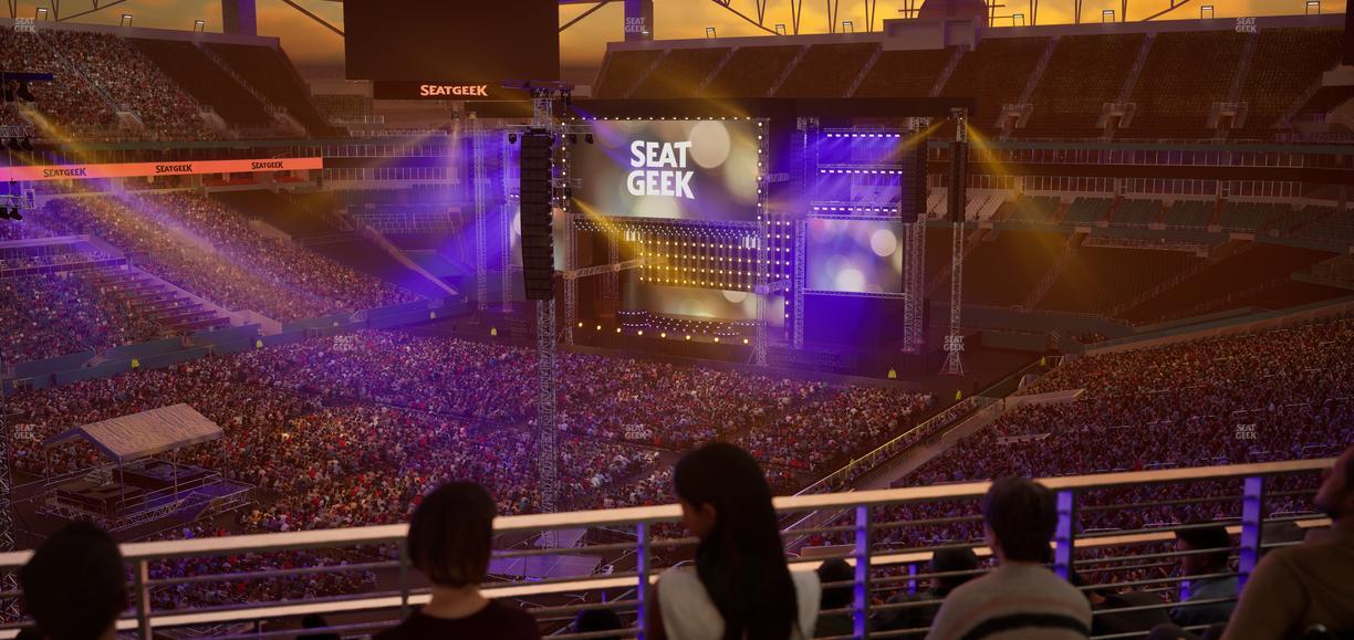 Hard Rock Stadium - Section 325 Patio Terrace Seat View
