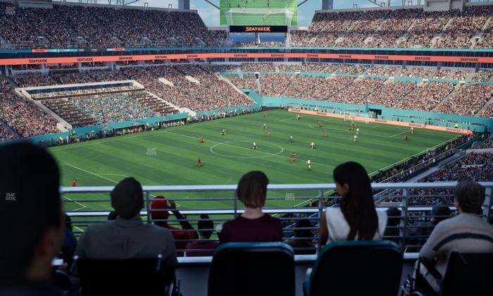 Hard Rock Stadium - Section 325 Patio Terrace Seat View