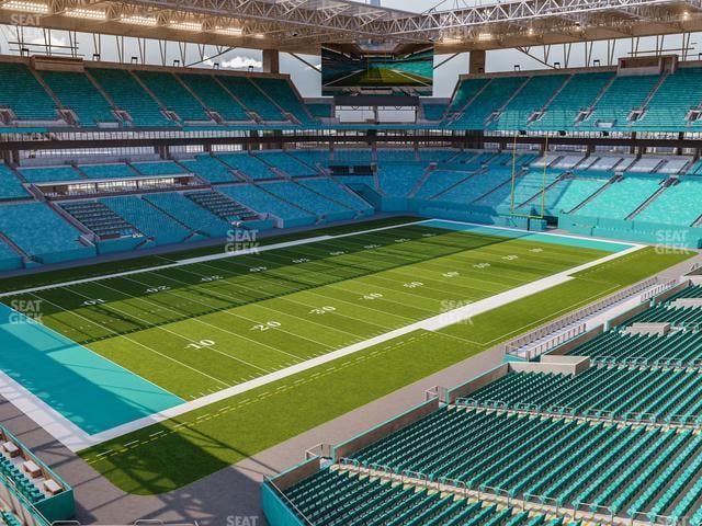 Hard Rock Stadium - Section 325 Seat View