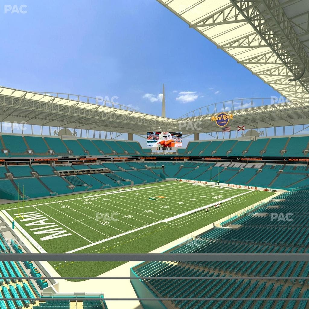 Hard Rock Stadium - Section 325 Seat View