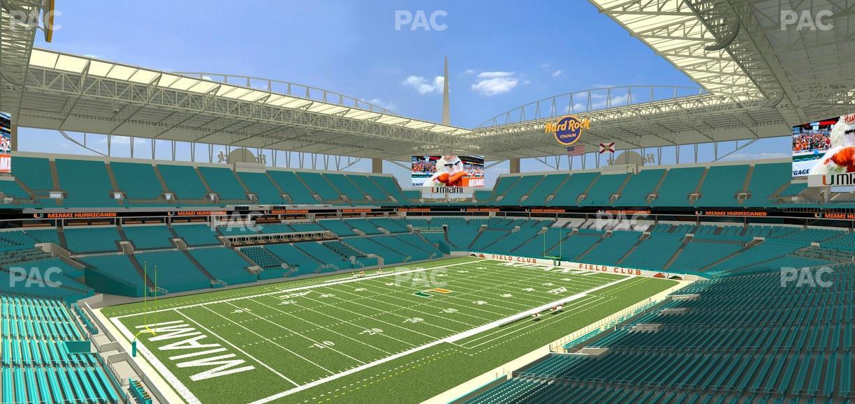 Hard Rock Stadium - Section 325 Seat View